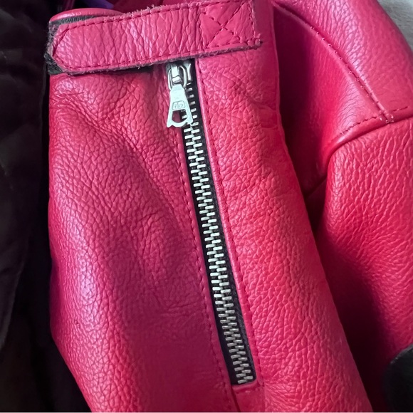 Red Leather Jacket - Picture 7 of 12